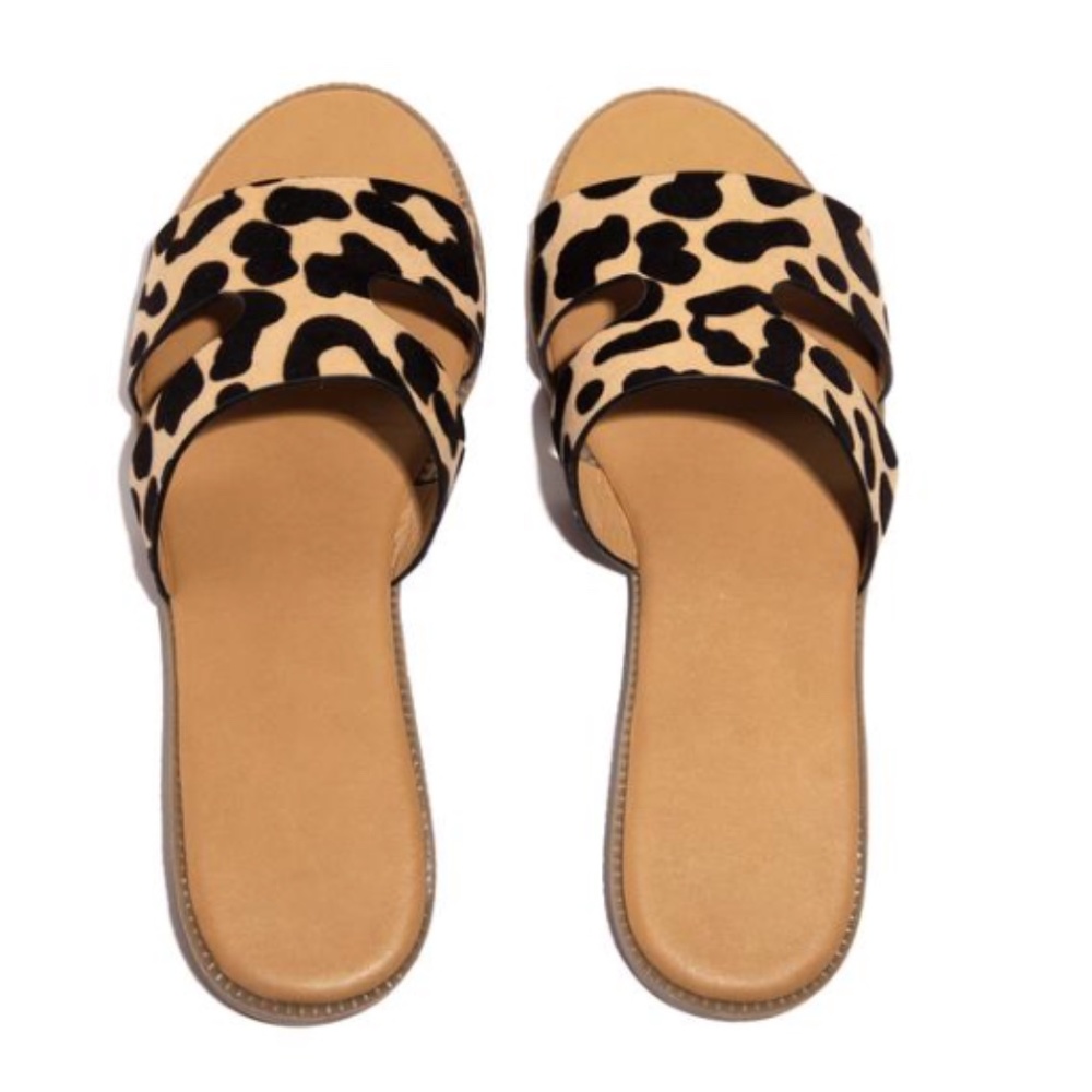 !! SIZE 6 & 6.5 LEFT !! Leopard Sandals - Picture 4 of 5